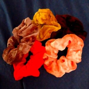 Set of 5 ponytail holders